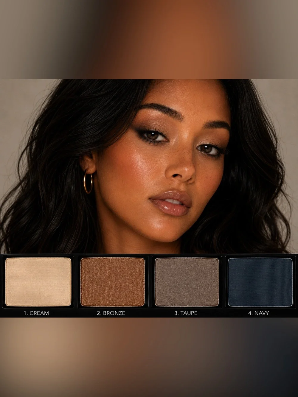 Glo Skin Beauty Northern Lights Shadow Quad Eyeshadow Palette New